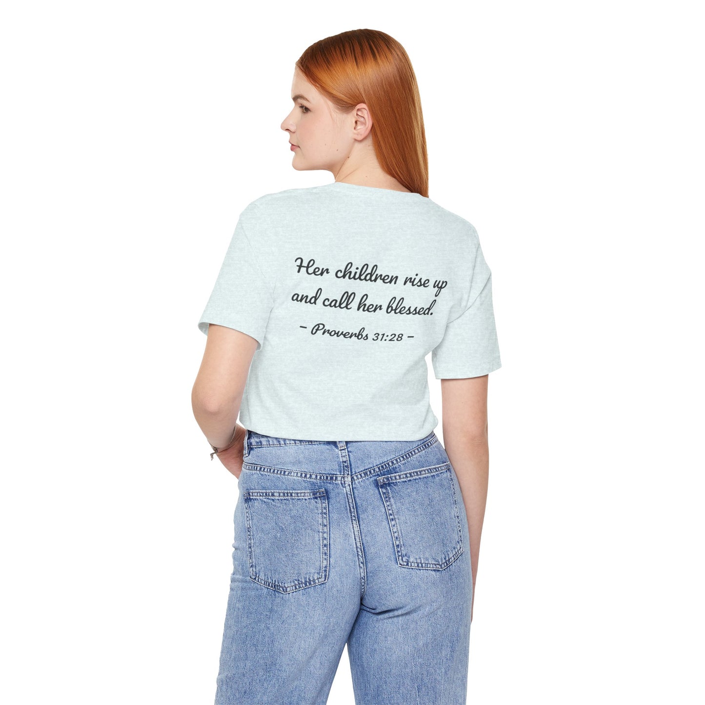 Christian Mom T‑Shirt "Cool Moms Love Jesus" – Proverbs 31:28