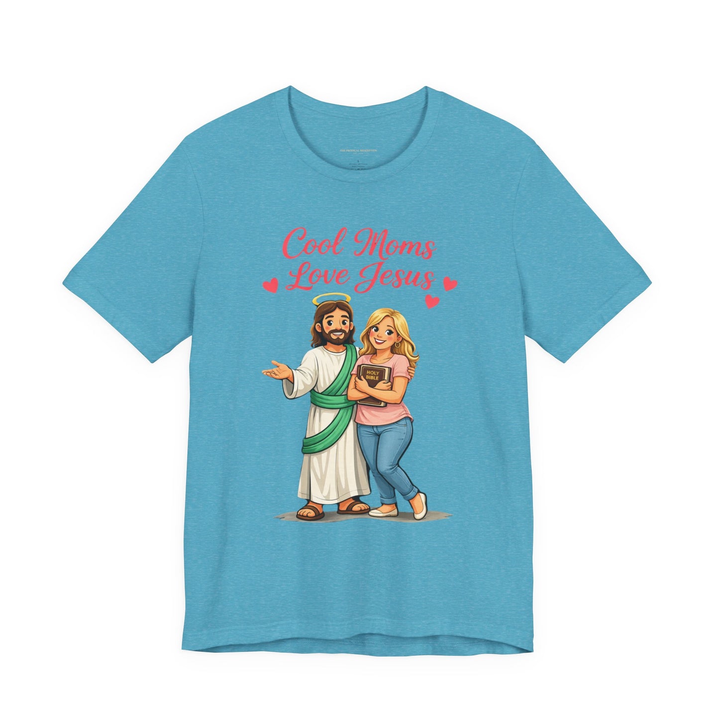 Christian Mom T‑Shirt "Cool Moms Love Jesus" – Proverbs 31:28