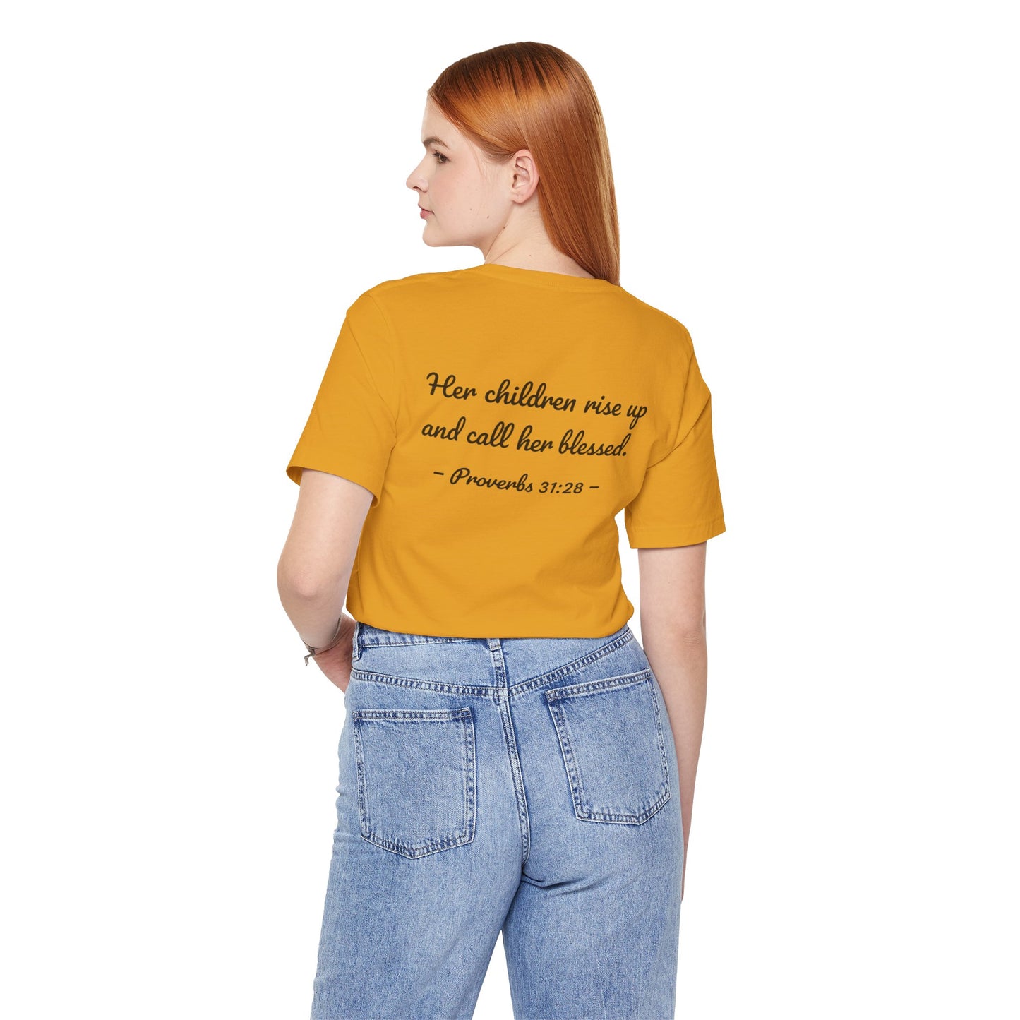 Christian Mom T‑Shirt "Cool Moms Love Jesus" – Proverbs 31:28