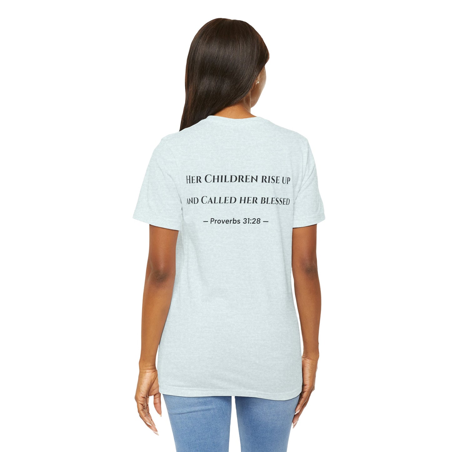 "Cool Moms Love Jesus" | T-Shirt — Proverbs 31:28