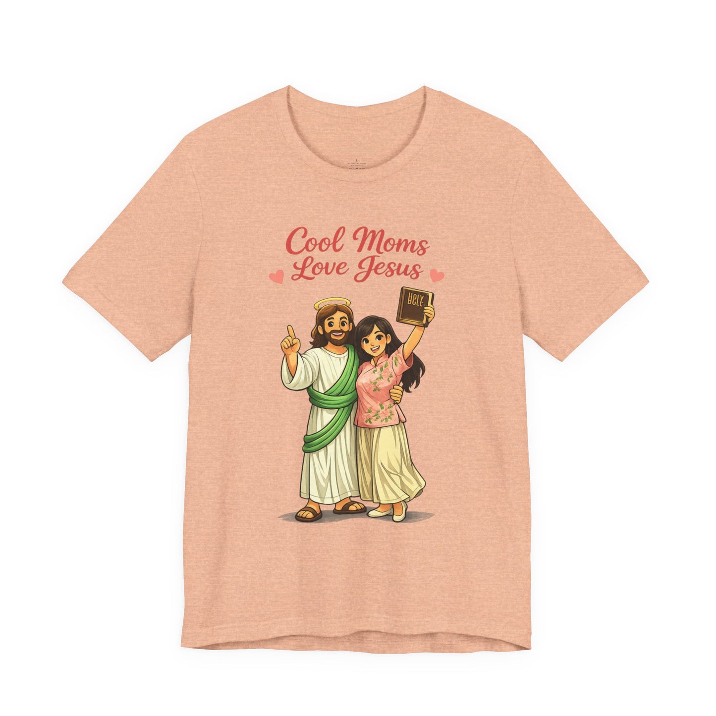 "Faithful Mom Asian Love Jesus" | T-Shirt