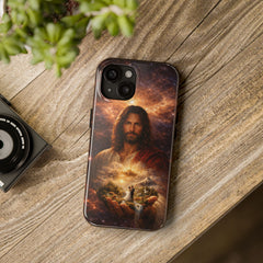 Jesus Holds All Things Phone Case