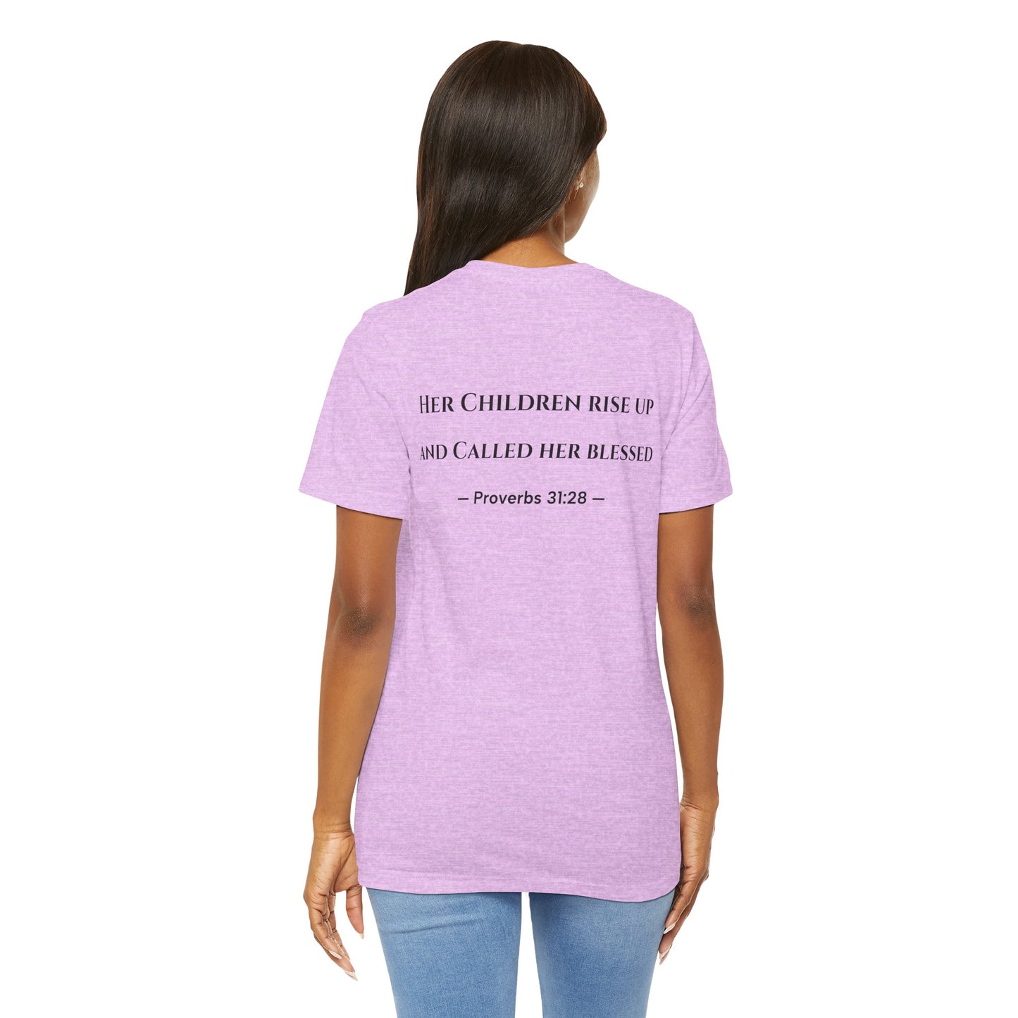 "Cool Moms Love Jesus" | T-Shirt — Proverbs 31:28