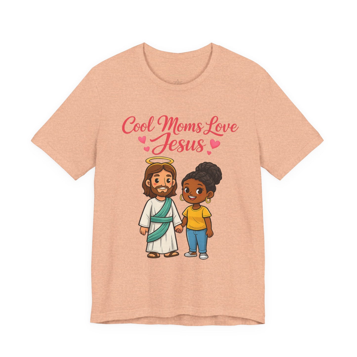 "Cool Moms Love Jesus" | T-Shirt — Proverbs 31:28