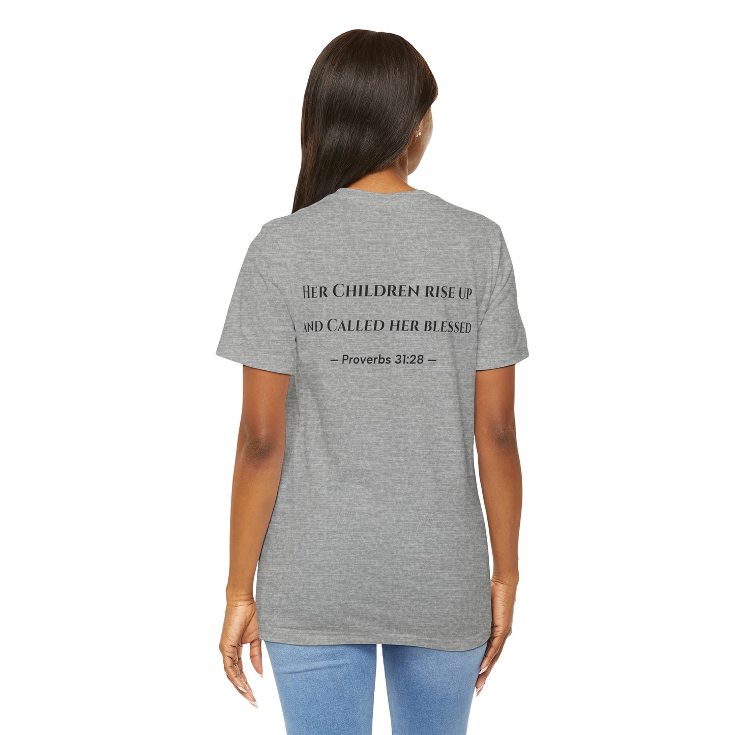 "Cool Moms Love Jesus" | T-Shirt — Proverbs 31:28