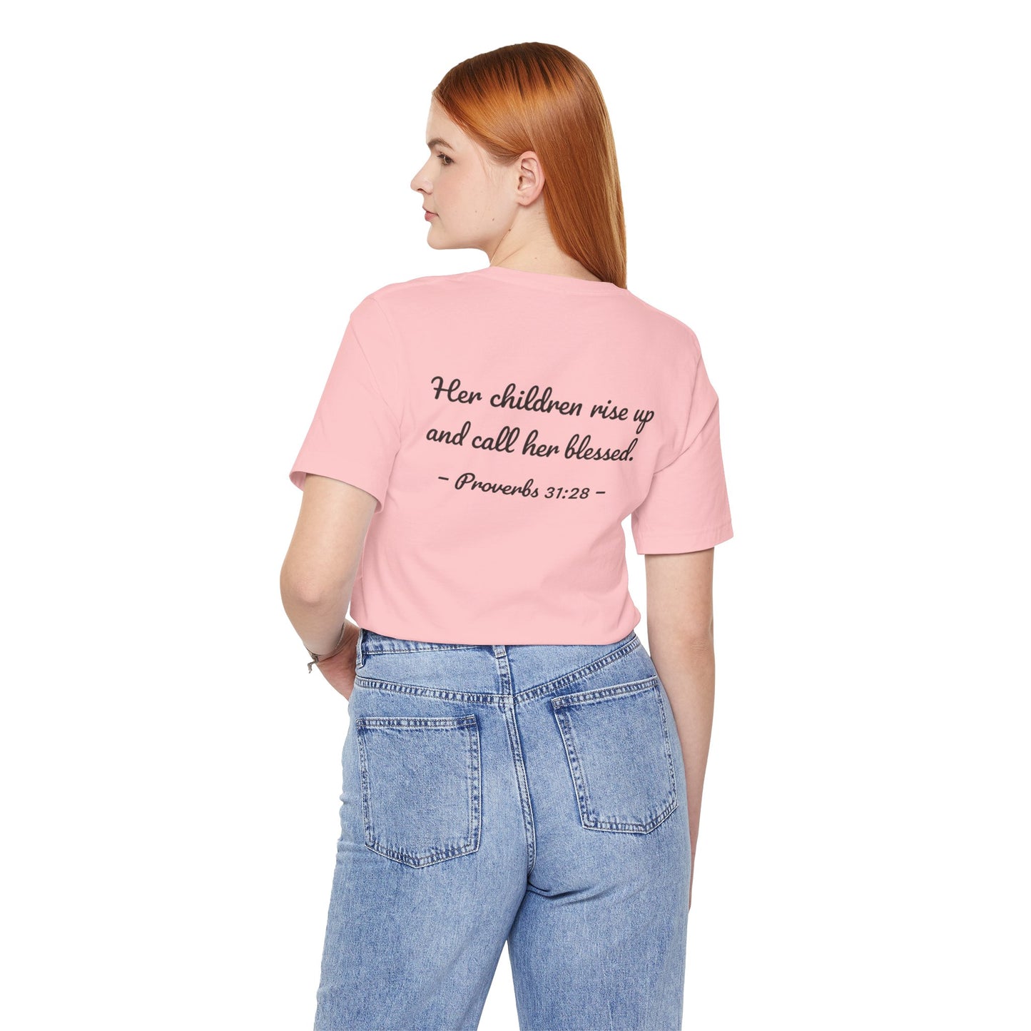 Christian Mom T‑Shirt "Cool Moms Love Jesus" – Proverbs 31:28
