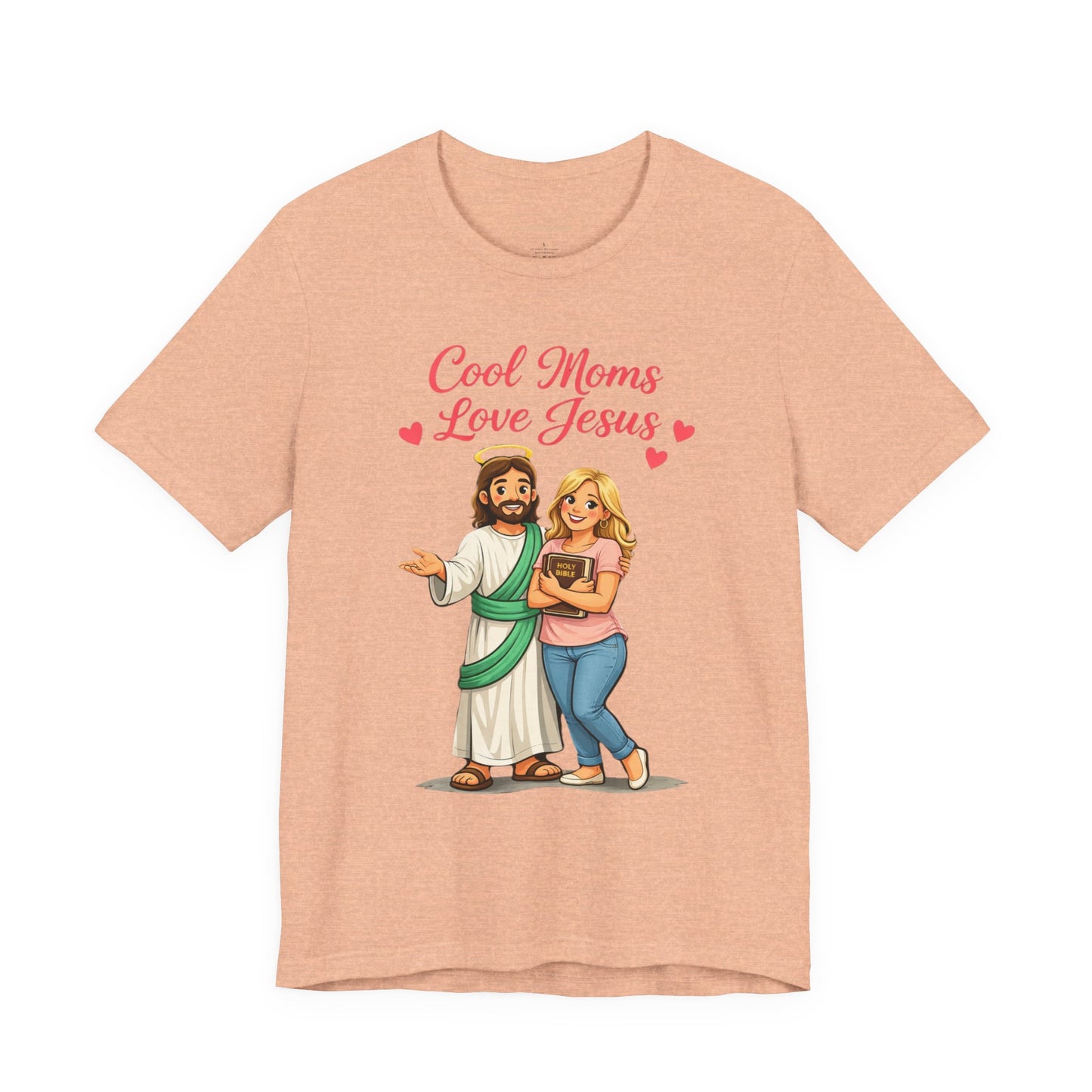 Christian Mom T‑Shirt "Cool Moms Love Jesus" – Proverbs 31:28