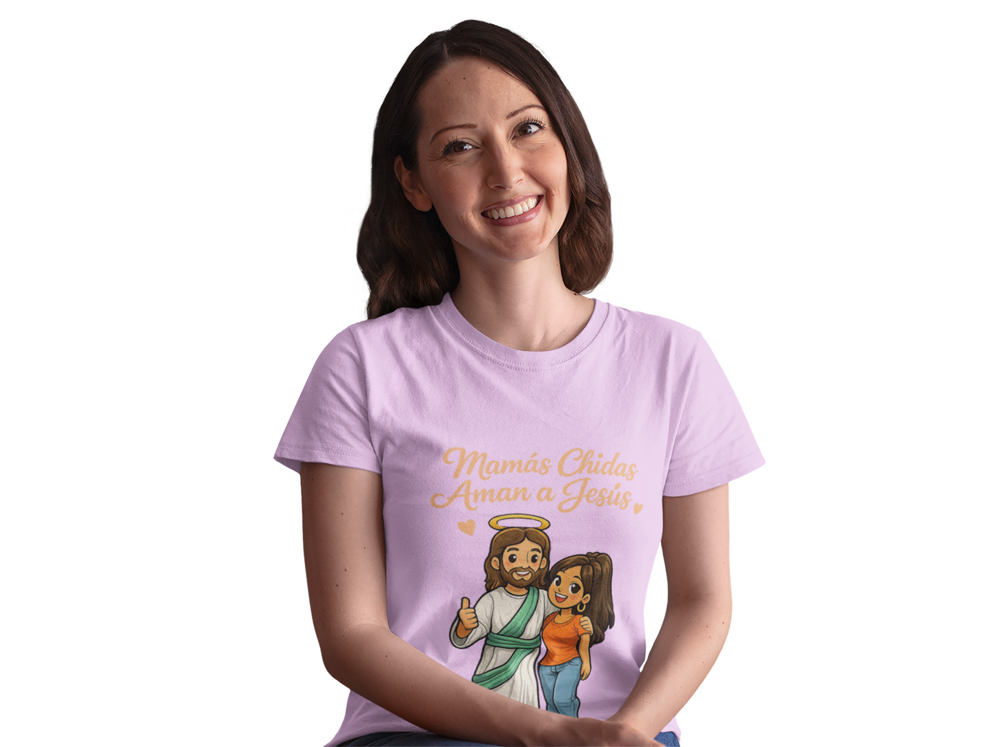 "Mamás Chidas Aman a Jesús" T-Shirt | Proverbs 31:28