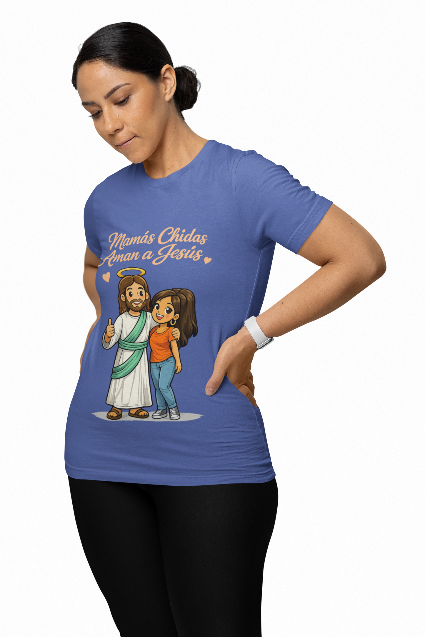 "Mamás Chidas Aman a Jesús" T-Shirt | Proverbs 31:28