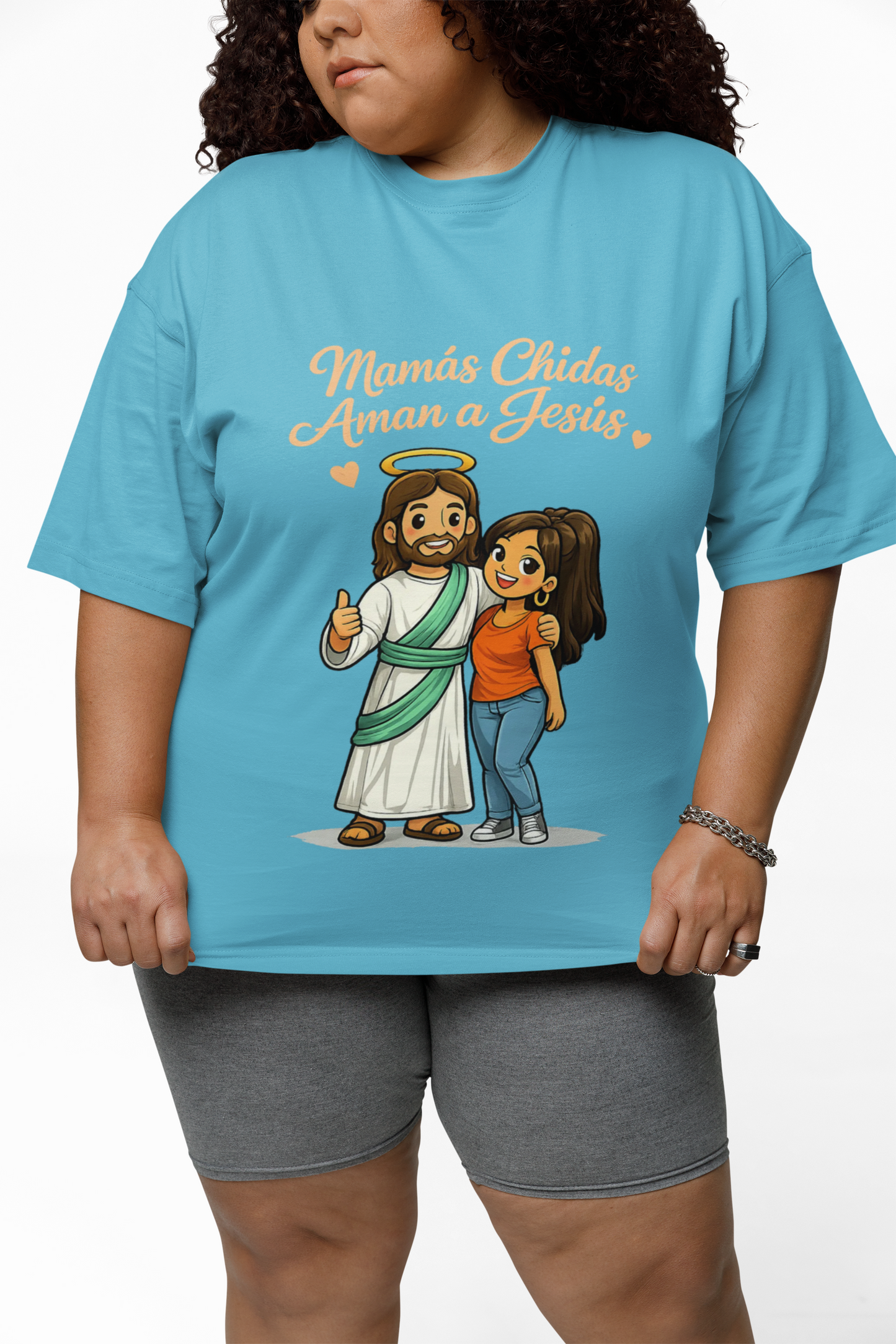 "Mamás Chidas Aman a Jesús" T-Shirt | Proverbs 31:28