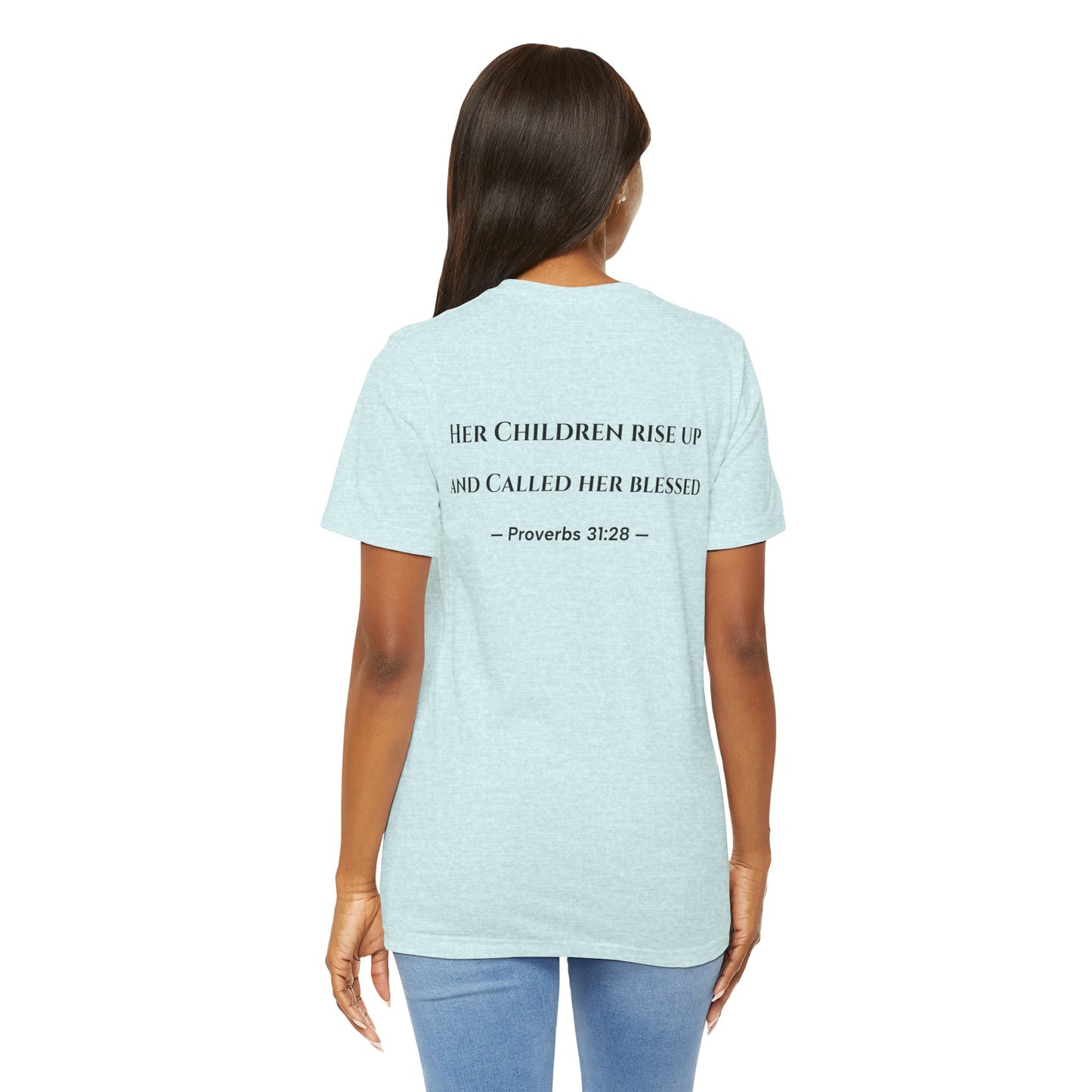 "Cool Moms Love Jesus" | T-Shirt — Proverbs 31:28