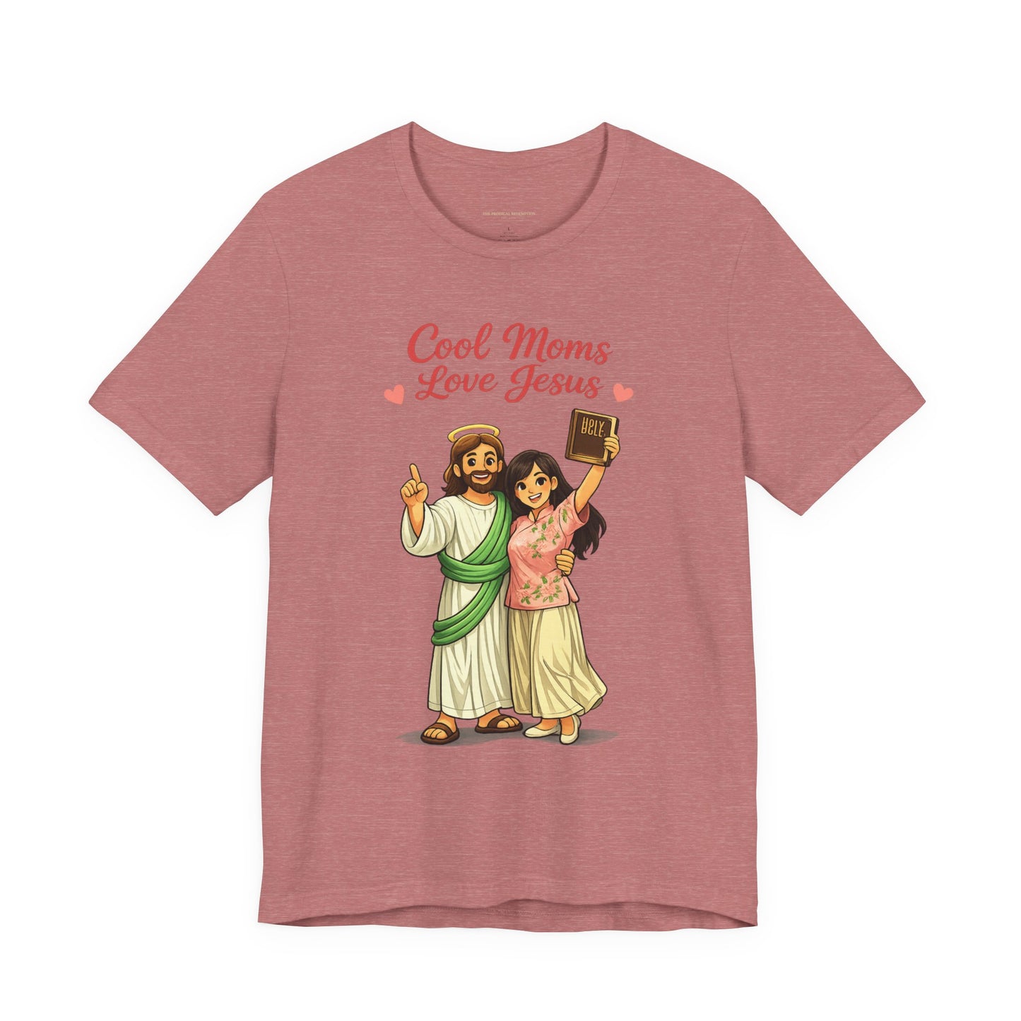 "Faithful Mom Asian Love Jesus" | T-Shirt