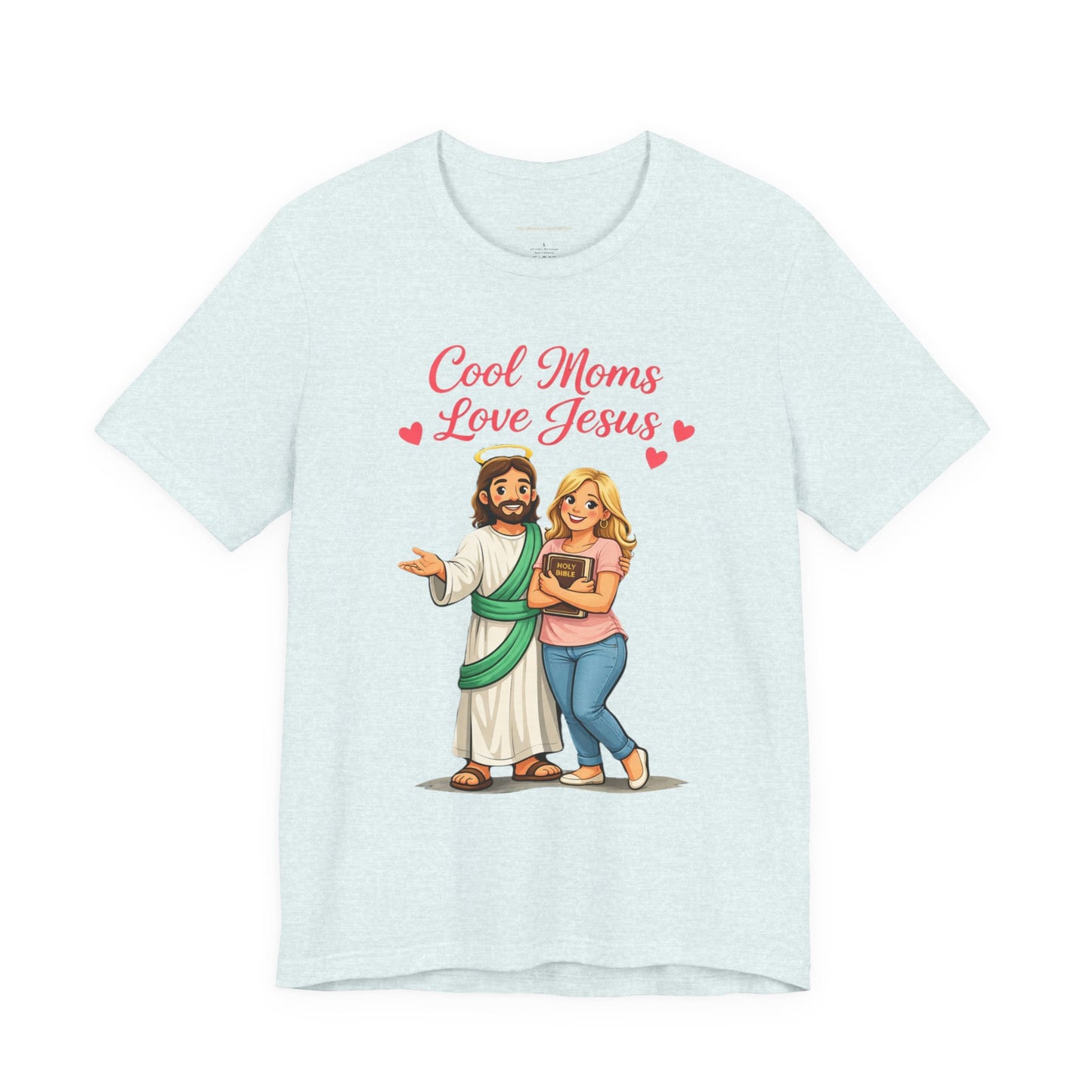 Christian Mom T‑Shirt "Cool Moms Love Jesus" – Proverbs 31:28
