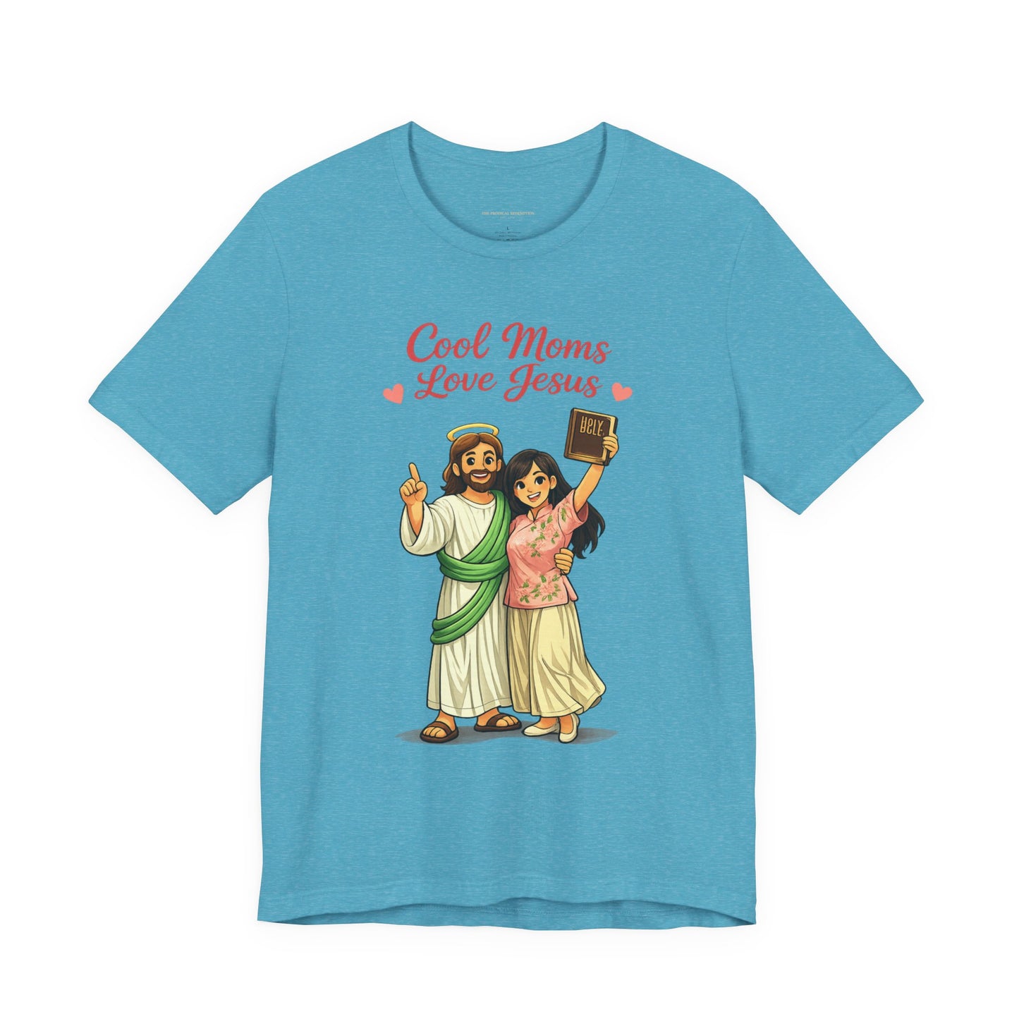 "Faithful Mom Asian Love Jesus" | T-Shirt
