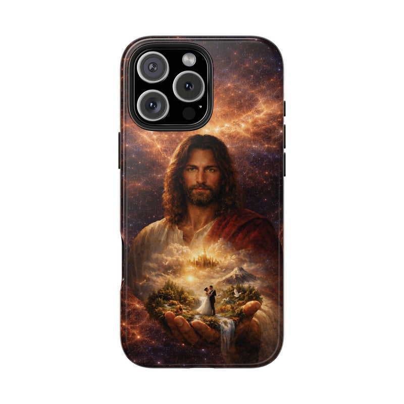Jesus Holds All Things Phone Case