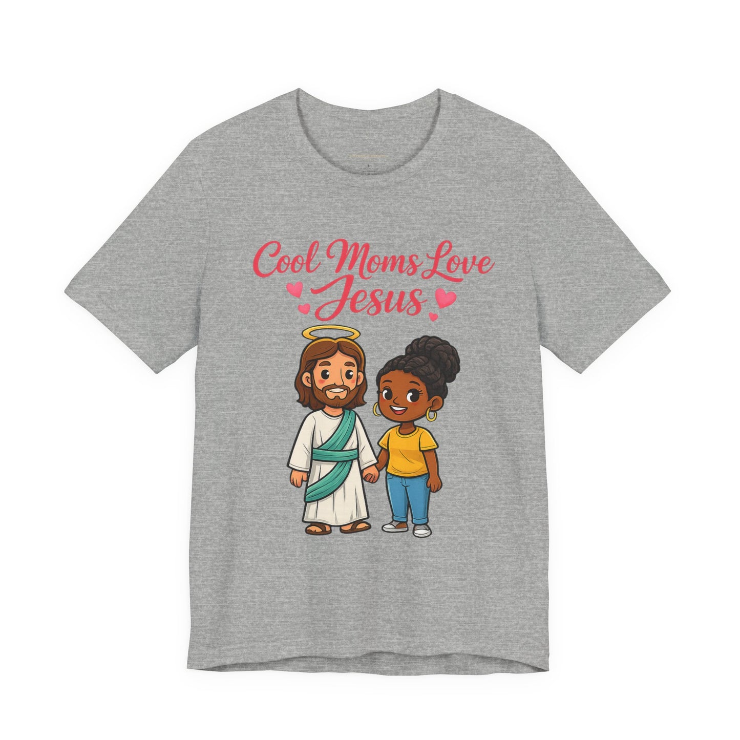 "Cool Moms Love Jesus" | T-Shirt — Proverbs 31:28