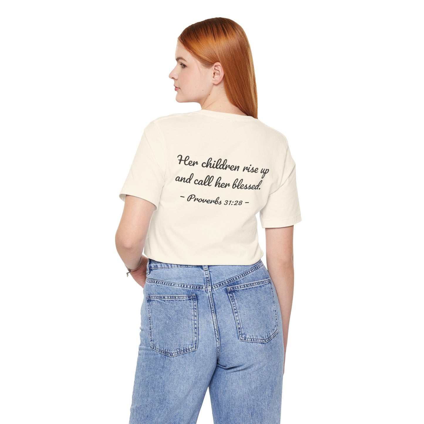 Christian Mom T‑Shirt "Cool Moms Love Jesus" – Proverbs 31:28