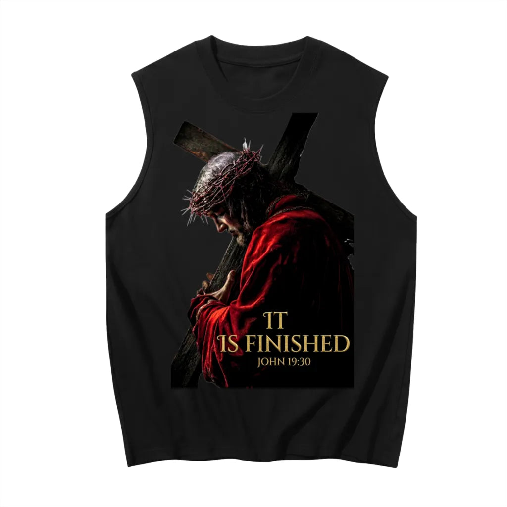 It Is Finished Christian Tank Top