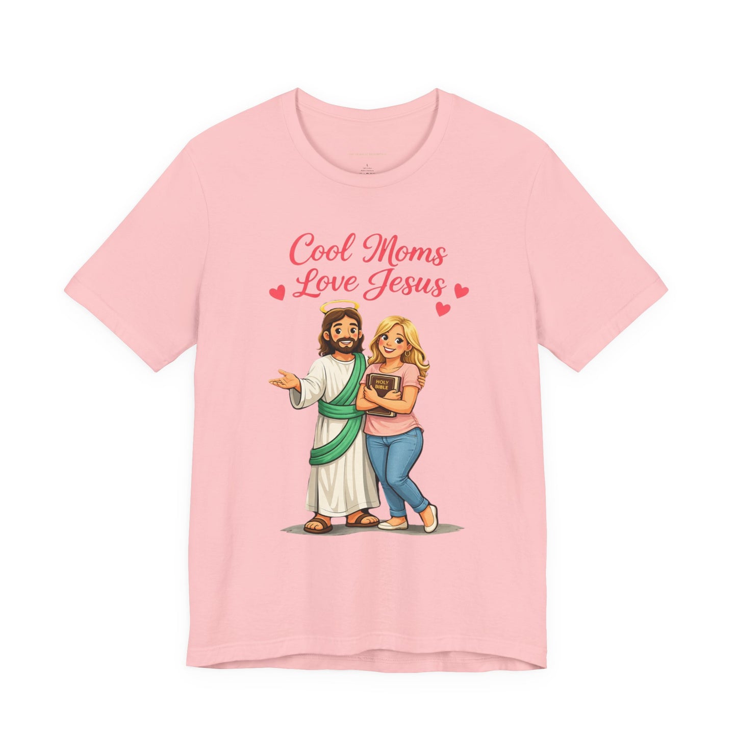 Christian Mom T‑Shirt "Cool Moms Love Jesus" – Proverbs 31:28