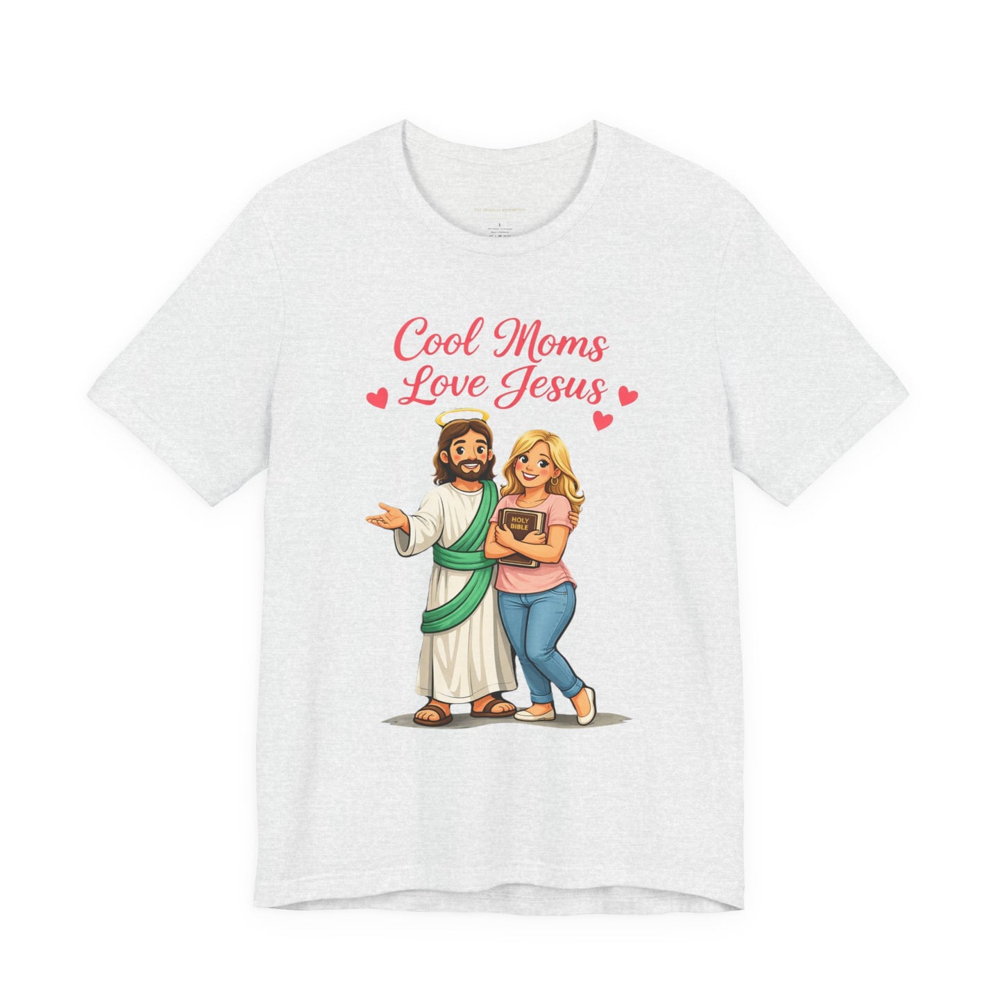 Christian Mom T‑Shirt "Cool Moms Love Jesus" – Proverbs 31:28