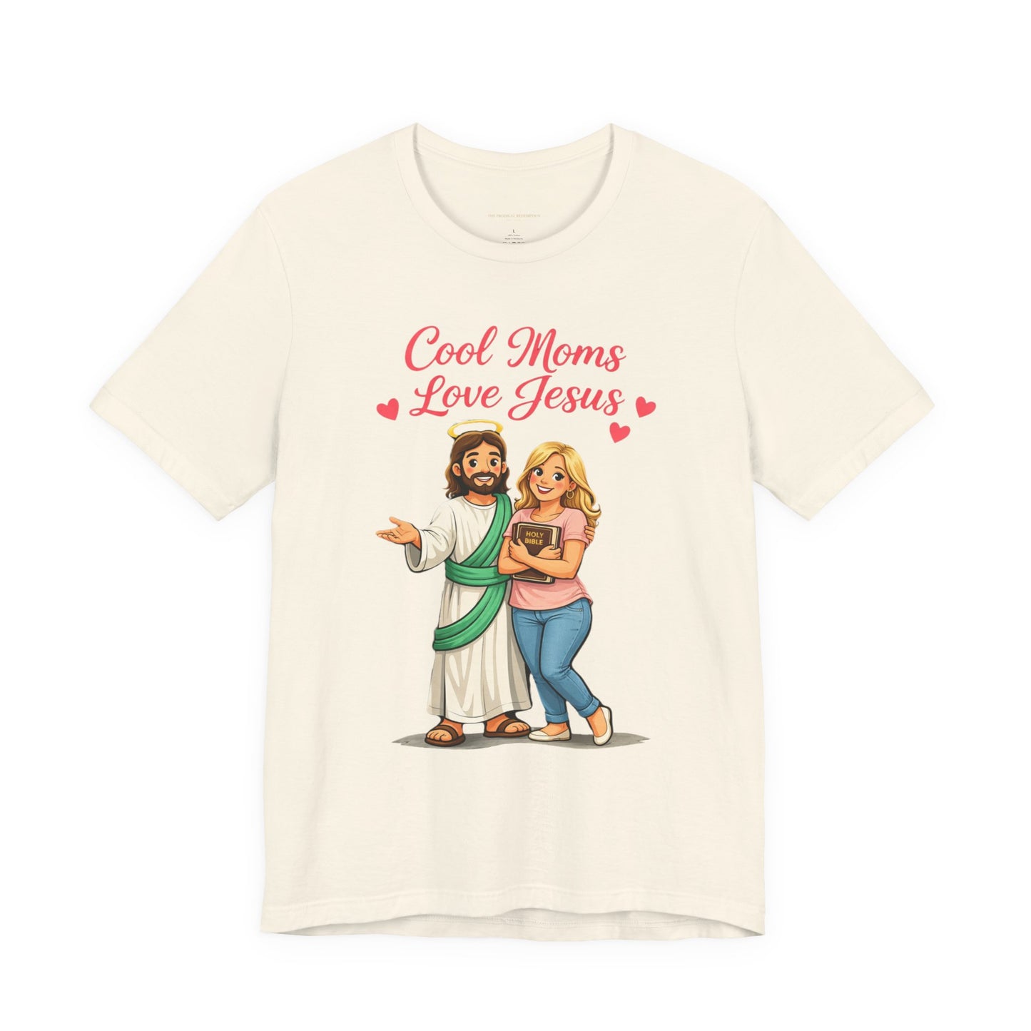 Christian Mom T‑Shirt "Cool Moms Love Jesus" – Proverbs 31:28