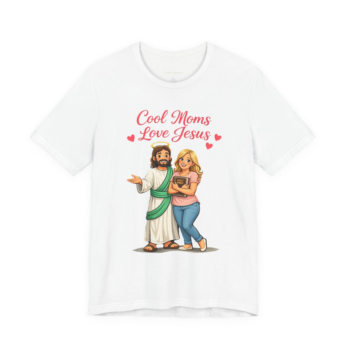 Christian Mom T‑Shirt "Cool Moms Love Jesus" – Proverbs 31:28