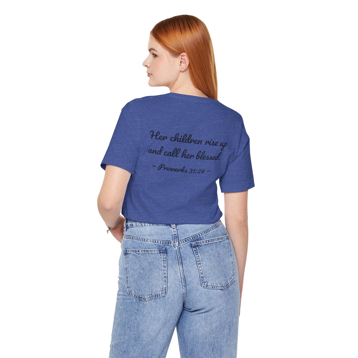 Christian Mom T‑Shirt "Cool Moms Love Jesus" – Proverbs 31:28