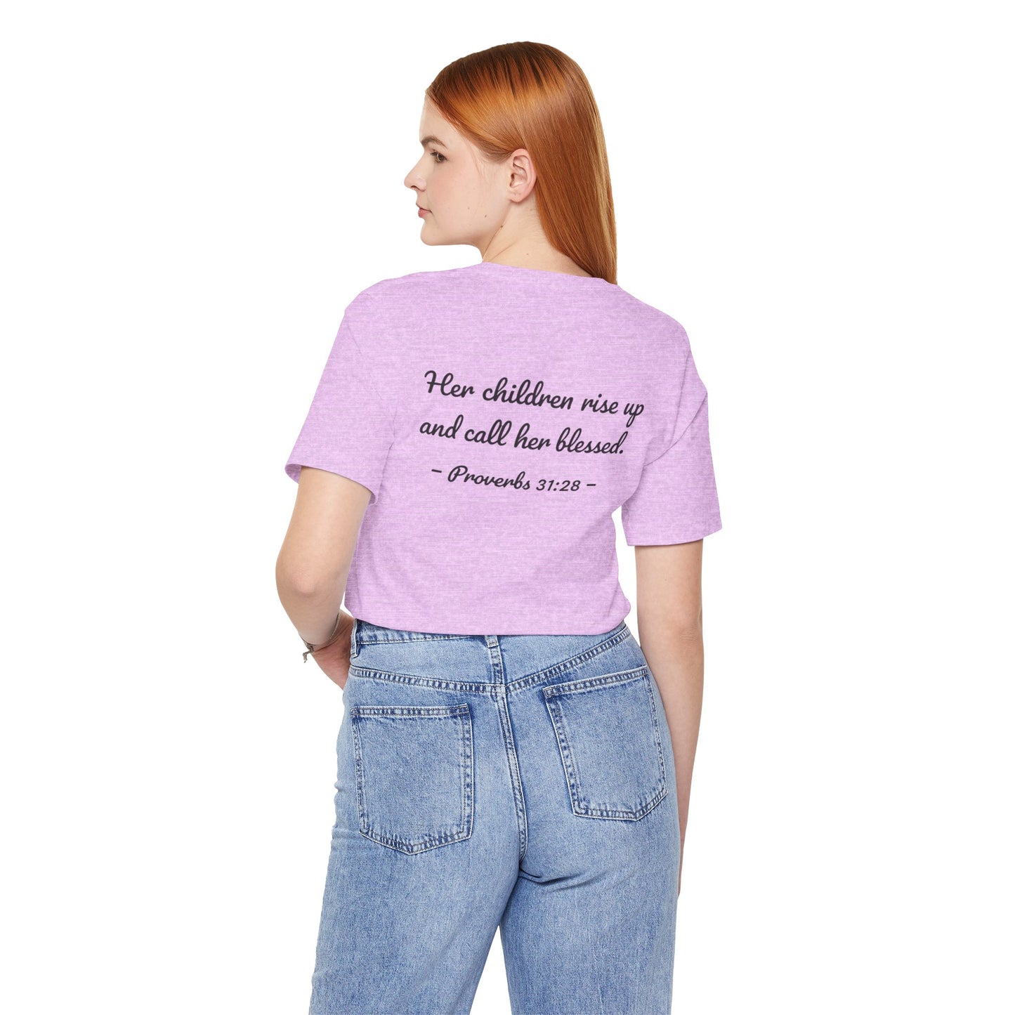 Christian Mom T‑Shirt "Cool Moms Love Jesus" – Proverbs 31:28