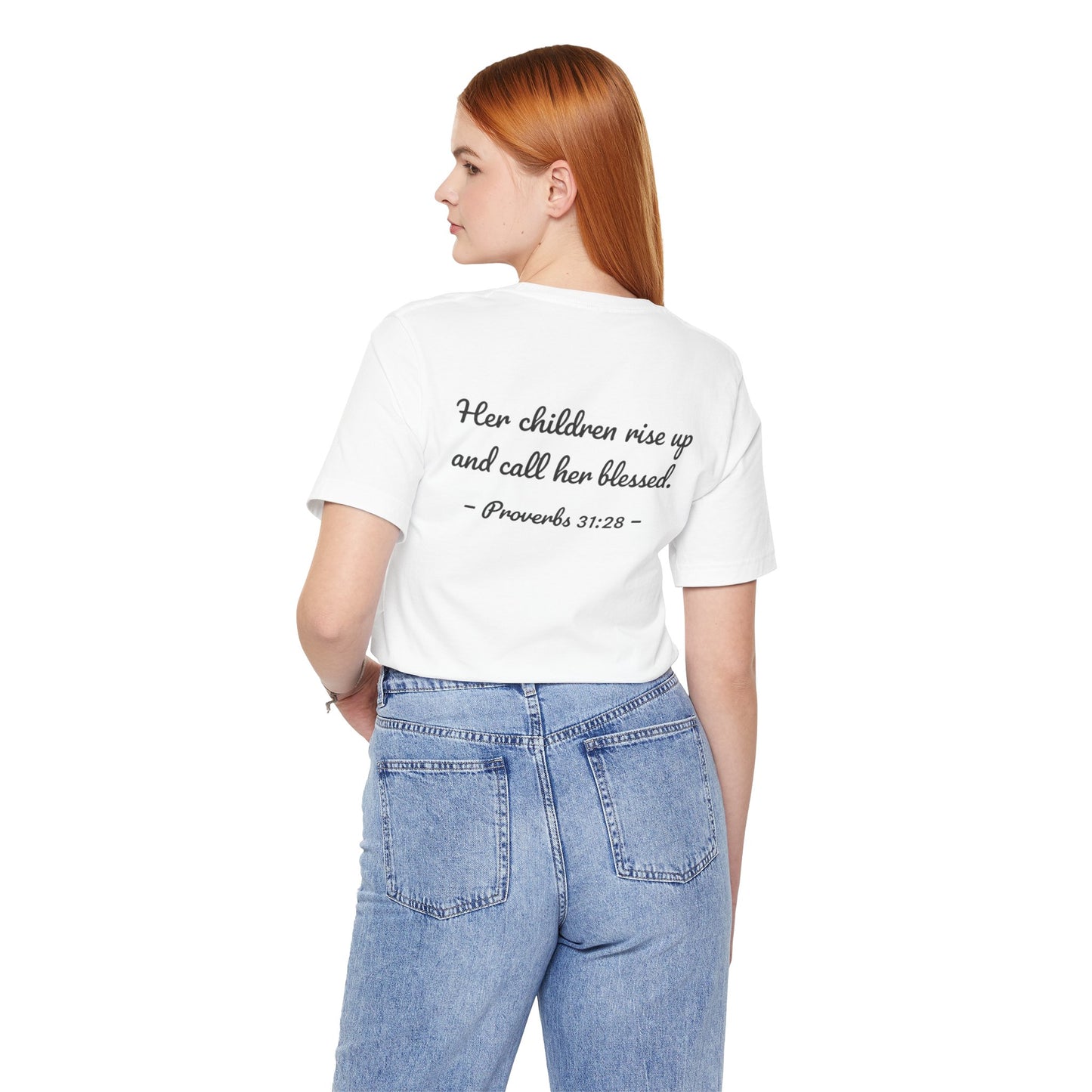 Christian Mom T‑Shirt "Cool Moms Love Jesus" – Proverbs 31:28