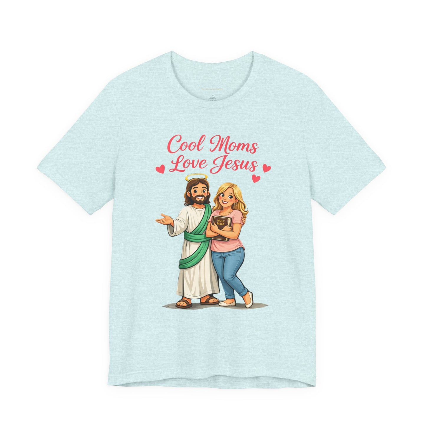 Christian Mom T‑Shirt "Cool Moms Love Jesus" – Proverbs 31:28