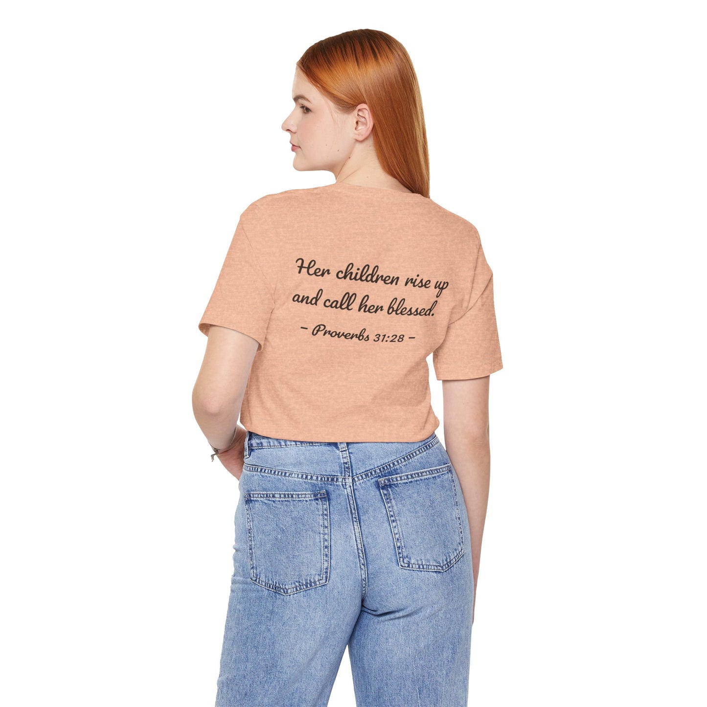 Christian Mom T‑Shirt "Cool Moms Love Jesus" – Proverbs 31:28