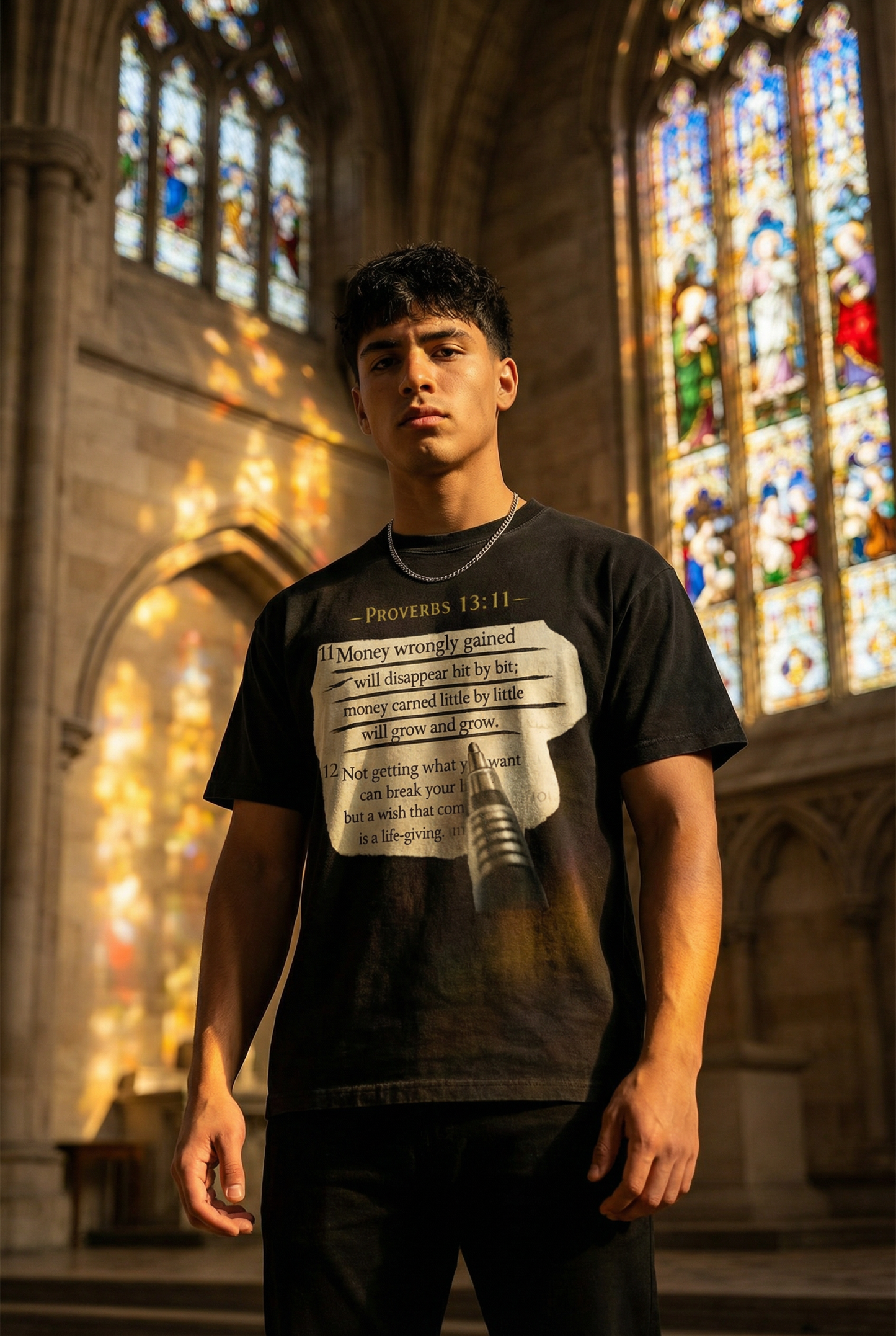 Wisdom With Wealth T Shirt